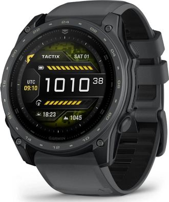 Смарт-часы Garmin tactix 8 - 51 mm AMOLED Cerakote Slate Grey w. Applied Ballistics Ultralight (010-04553-00/01) - фото 1