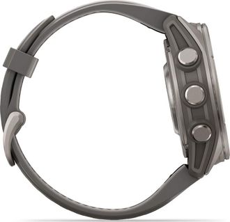 Смарт-часы Garmin Fenix 9 43mm Titanium with Pebble Gray Silicone Band (010-04761-10/11) - фото 4