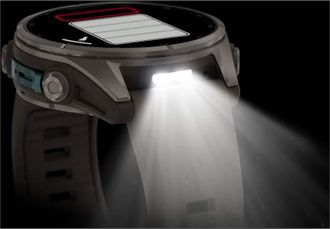Смарт-часы Garmin Fenix 9 43mm Titanium with Pebble Gray Silicone Band (010-04761-10/11) - фото 7