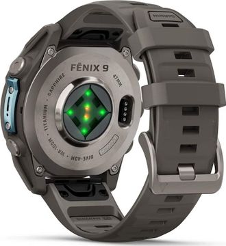 Смарт-часы Garmin Fenix 9 47mm Titanium with Pebble Gray Silicone Band (010-04762-00/01) - фото 6 Смарт-часы Garmin Fenix 9 47mm Titanium with Pebble Gray Silicone Band (010-04762-00/01) - фото 6