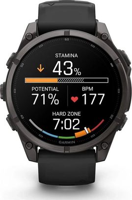 Смарт-часы Garmin Fenix 9 47mm Carbon Gray DLC Titanium with Black Silicone Band (010-04762-10/11) - фото 3 Смарт-часы Garmin Fenix 9 47mm Carbon Gray DLC Titanium with Black Silicone Band (010-04762-10/11) - фото 3