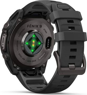Смарт-часы Garmin Fenix 9 47mm Carbon Gray DLC Titanium with Black Silicone Band (010-04762-10/11) - фото 6 Смарт-часы Garmin Fenix 9 47mm Carbon Gray DLC Titanium with Black Silicone Band (010-04762-10/11) - фото 6