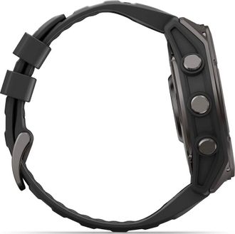 Смарт-часы Garmin Fenix 9 51mm Carbon Gray DLC Titanium with Black Silicone Band (010-04763-10/11) - фото 4