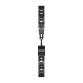 Ремешок Garmin QuickFit 22 Watch Bands Vented titanium bracelet Carbon grey DLC coating (010-12863-09) - фото 2