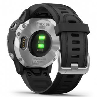 Смарт-годинник Garmin Fenix 6S Solar Silver with black band (010-02409-00) - фото 4 Смарт-годинник Garmin Fenix 6S Solar Silver with black band (010-02409-00) - фото 4