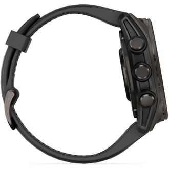 Смарт-часы Garmin fenix 8 51mm,AMOLED,Saph,CrbnGryTi/Blk,Blk/PebbleGryBnd (010-02905-21) (UA) - фото 2