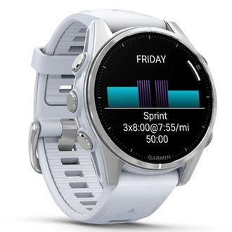 Смарт-годинник Garmin Fenix 8 AMOLED Silver (010-02903-00/06) (UA) - фото 2