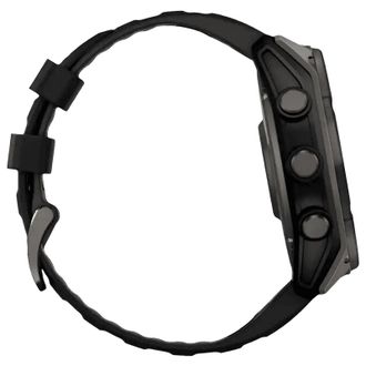 Смарт-годинник Garmin Fenix 8 AMOLED Sapphire Carbon Gray DLC Titanium (010-02905-63) чорний (UA) - фото 2