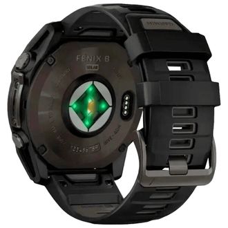 Смарт-годинник Garmin Fenix 8 Sapphire Solar Carbon Gray DLC Titanium (010-02907-10/11/70) UA - фото 5