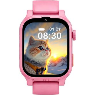 Детские смарт-часы AmiGo GO810 Ultra 4G GPS Pink (UA) - фото 2 Детские смарт-часы AmiGo GO810 Ultra 4G GPS Pink (UA) - фото 2