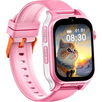 Детские смарт-часы AmiGo GO810 Ultra 4G GPS Pink (UA) - фото 3 Детские смарт-часы AmiGo GO810 Ultra 4G GPS Pink (UA) - фото 3