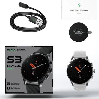 Смарт-часы Black Shark S3 Classic BS-W2410 Silver (UA) - фото 4 Смарт-часы Black Shark S3 Classic BS-W2410 Silver (UA) - фото 4