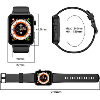Cмарт-часы Blackview R30 Pro Black (6931548317418) (UA) - фото 6