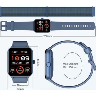 Cмарт-часы Blackview R50 Blue (6931548317548) UA - фото 3 Cмарт-часы Blackview R50 Blue (6931548317548) UA - фото 3