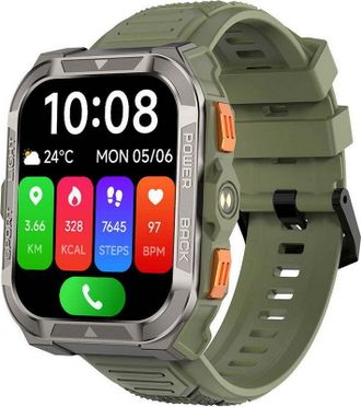 Смарт-часы Blackview W80 Pro Green (6931548324072) (UA) - фото 1 Смарт-часы Blackview W80 Pro Green (6931548324072) (UA) - фото 1