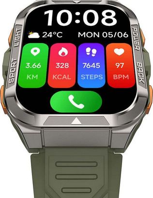 Смарт-часы Blackview W80 Pro Green (6931548324072) (UA) - фото 3 Смарт-часы Blackview W80 Pro Green (6931548324072) (UA) - фото 3