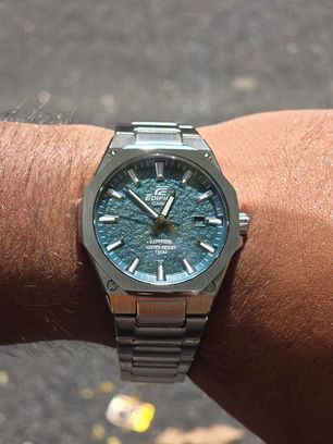 Часы Casio Edifice Sapphire EFR-S108DE-3AVUEF - фото 4 Часы Casio Edifice Sapphire EFR-S108DE-3AVUEF - фото 4