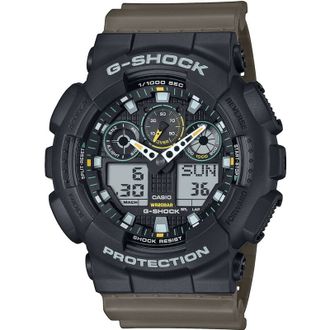 Часы Casio G-SHOCK Classic GA-100TU-1A3ER - фото 1 Часы Casio G-SHOCK Classic GA-100TU-1A3ER - фото 1