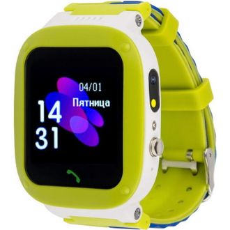 Детские часы AmiGo GO004 Splashproof Camera+LED Green (UA) - фото 1