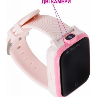 Детские часы Amigo GO006 GPS 4G WIFI Pink (UA) - фото 6