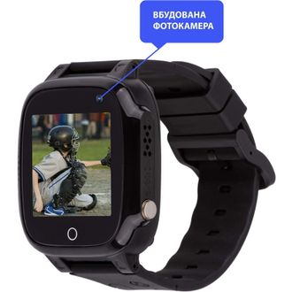 Детские умные часы AmiGo GO008 MILKY Black - фото 3 Детские умные часы AmiGo GO008 MILKY Black - фото 3