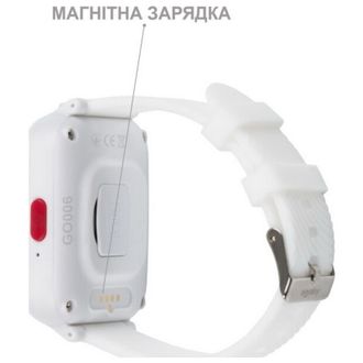 Дитячий смарт-годинник AmiGo GO006 GPS 4G WIFI VIDEOCALL White (UA) - фото 7
