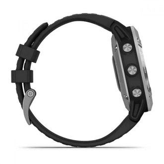 Смарт-часы Garmin Fenix 6 Solar Silver with black band (010-02410-00) - фото 6 Смарт-часы Garmin Fenix 6 Solar Silver with black band (010-02410-00) - фото 6