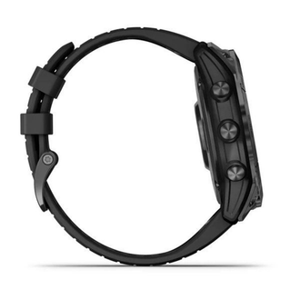 Смарт-годинник Garmin Fenix 7X Pro Sapphire Solar, 51mm Carbon Gray Silicone Band Black NFC EU (010-02778-11/10) - фото 4