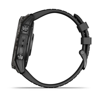 Смарт-годинник Garmin Fenix 7X Pro Sapphire Solar, 51mm Carbon Gray Silicone Band Black NFC EU (010-02778-11/10) - фото 5