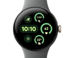 Смарт-годинник Google Pixel Watch 3 41 mm LTE Champagne Gold Aluminum Case/Hazel Active Band - фото 2