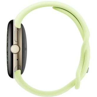 Смарт-часы Google Pixel Watch 4 41mm Wi-Fi Champagne Gold Aluminum case/Lemongrass Active Band - фото 3