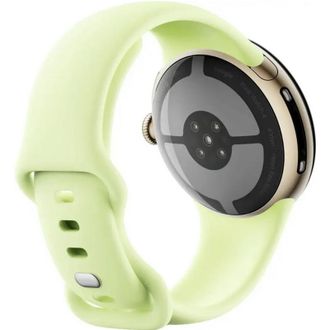 Смарт-часы Google Pixel Watch 4 41mm Wi-Fi Champagne Gold Aluminum case/Lemongrass Active Band - фото 4