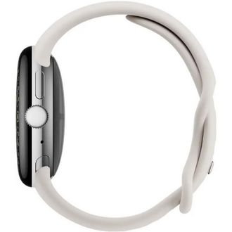 Смарт-часы Google Pixel Watch 4 41mm Wi-Fi Polished Silver Aluminum case / Porcelain Active Band (JP) - фото 3