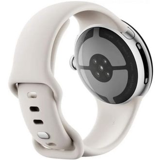 Смарт-часы Google Pixel Watch 4 41mm Wi-Fi Polished Silver Aluminum case / Porcelain Active Band (JP) - фото 4