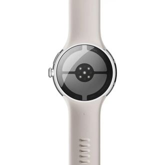 Смарт-годинник Google Pixel Watch 4 45mm WI-FI Polished Silver Aluminum case / Porcelain Active Band (JP) - фото 5