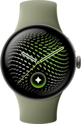 Смарт-часы Google Pixel Watch 5 41mm Wi-Fi Satin Pyrite / Olive Active Band (JP) - фото 2