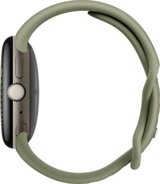 Смарт-часы Google Pixel Watch 5 41mm Wi-Fi Satin Pyrite / Olive Active Band (JP) - фото 3