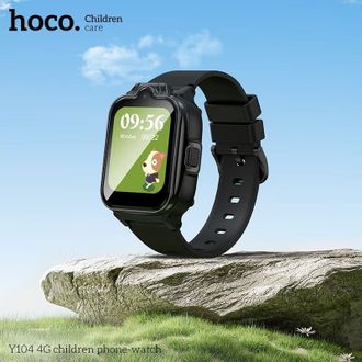 Смарт-часы HOCO Y104 4G Black (6942007646352) (UA) - фото 4 Смарт-часы HOCO Y104 4G Black (6942007646352) (UA) - фото 4