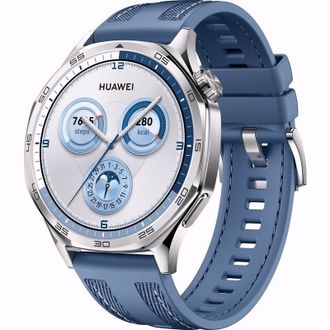 Смарт-годинник Huawei WATCH GT 5 46mm Blue (55020DKH) (UA) - фото 3 Смарт-годинник Huawei WATCH GT 5 46mm Blue (55020DKH) (UA) - фото 3