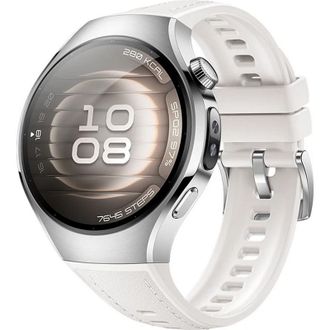 Смарт-часы HUAWEI Watch 5 42 mm Stainless White (55020EWD) - фото 1
