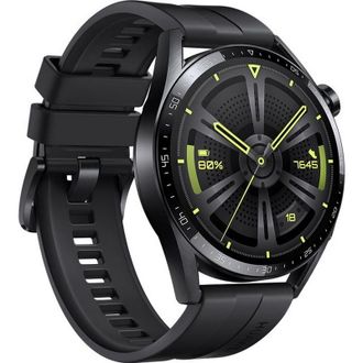 Смарт-часы HUAWEI Watch GT 3 46mm Black (55026956) - фото 3 Смарт-часы HUAWEI Watch GT 3 46mm Black (55026956) - фото 3