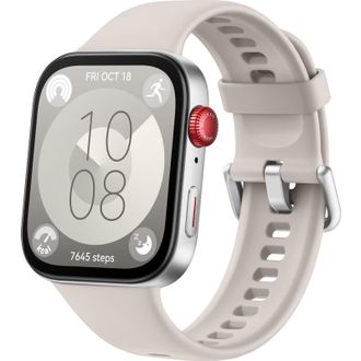 Смарт-часы Huawei Watch Fit 3 White (SLO-B09) - фото 1 Смарт-часы Huawei Watch Fit 3 White (SLO-B09) - фото 1