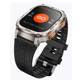Смарт-годинник KOSPET Tank M3 Ultra Silver (UA) - фото 3