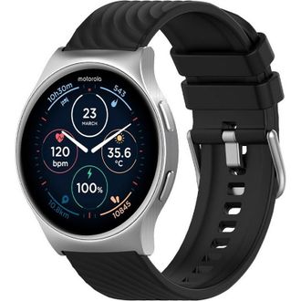 Смарт-часы Motorola Moto Watch 120 Silver - фото 1 Смарт-часы Motorola Moto Watch 120 Silver - фото 1