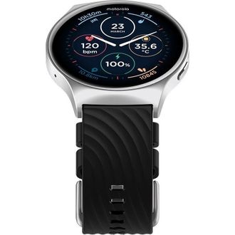 Смарт-часы Motorola Moto Watch 120 Silver - фото 3 Смарт-часы Motorola Moto Watch 120 Silver - фото 3