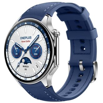 Смарт-годинник OnePlus Watch 2 Nordic Blue - фото 1 Смарт-годинник OnePlus Watch 2 Nordic Blue - фото 1