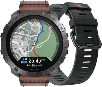 Смарт-годинник Polar Grit X2 Pro Titan Black (900110288) - фото 1 Смарт-годинник Polar Grit X2 Pro Titan Black (900110288) - фото 1