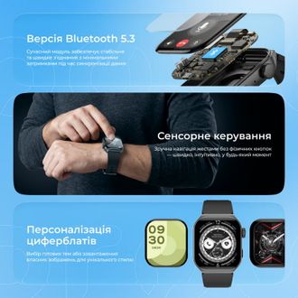 Смарт-часы Proove Moment Titanium SMPR00002217 (UA) - фото 5 Смарт-часы Proove Moment Titanium SMPR00002217 (UA) - фото 5