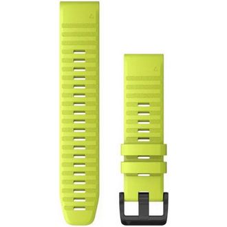 Ремешок Garmin для Fenix 6 22mm QuickFit Amp Yellow Silicone bands (010-12863-04) - фото 1