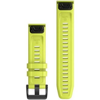 Ремешок Garmin для Fenix 6 22mm QuickFit Amp Yellow Silicone bands (010-12863-04) - фото 2
